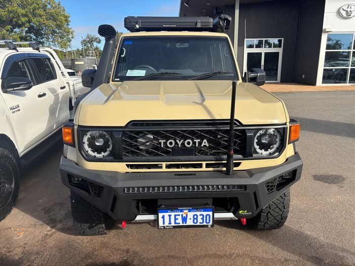2024 Toyota Landcruiser Military LC70 4.5L Dsl Dual Cab Chassis 5MT GXL