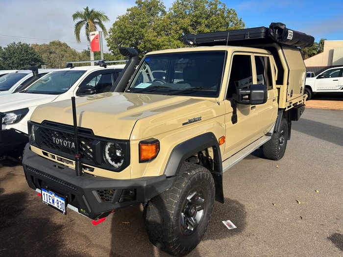 2024 Toyota Landcruiser Military LC70 4.5L Dsl Dual Cab Chassis 5MT GXL