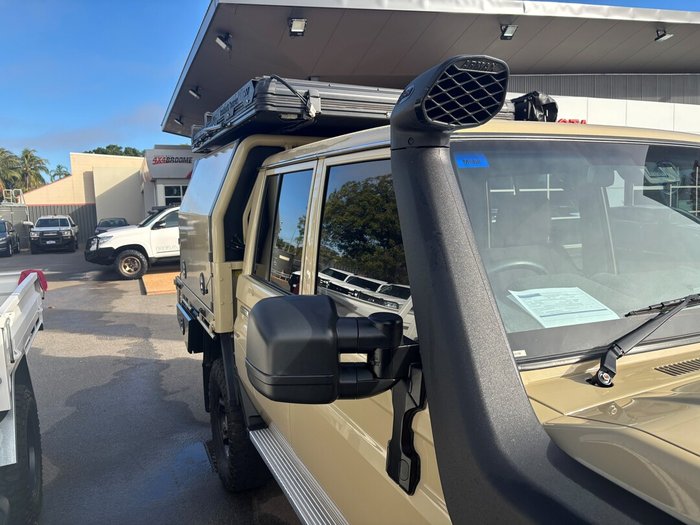 2024 Toyota Landcruiser Military LC70 4.5L Dsl Dual Cab Chassis 5MT GXL