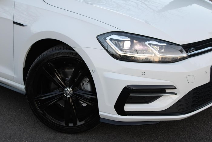 2019 Volkswagen Golf 110TSI Highline 7.5 MY19.5 Pure White