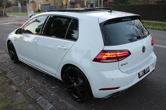 2019 Volkswagen Golf 110TSI Highline 7.5 MY19.5 Pure White