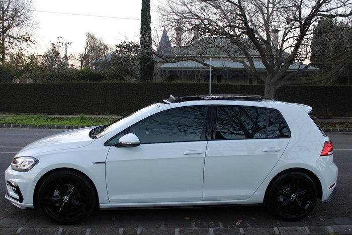 2019 Volkswagen Golf 110TSI Highline 7.5 MY19.5 Pure White