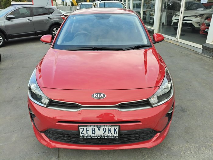 2021 Kia Rio S YB MY21 Signal Red