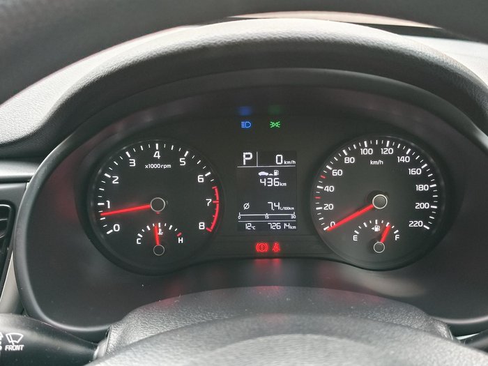 2021 Kia Rio S YB MY21 Signal Red