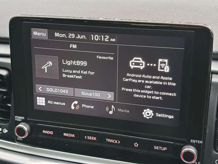 2021 Kia Rio S YB MY21 Signal Red