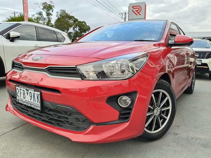 2021 Kia Rio S YB MY21 Signal Red