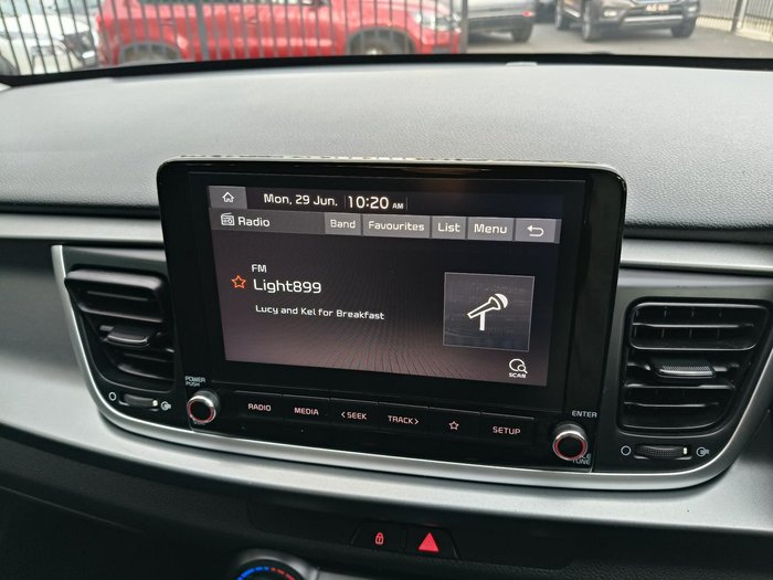 2021 Kia Rio S YB MY21 Signal Red