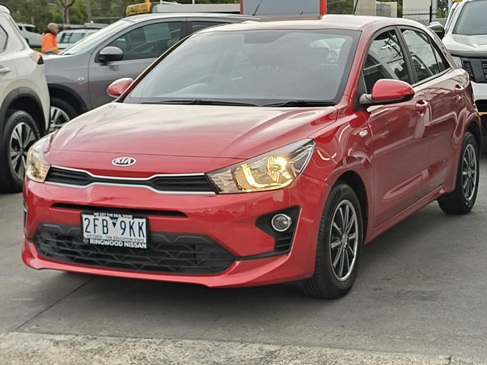2021 Kia Rio S YB MY21 Signal Red