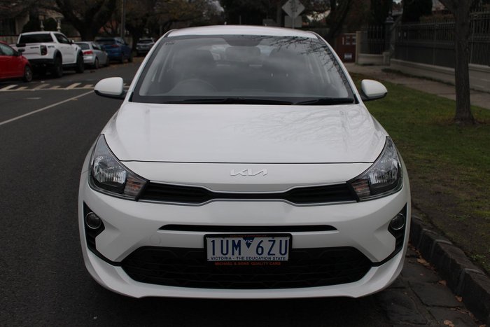 2021 Kia Rio S YB MY22 Clear White