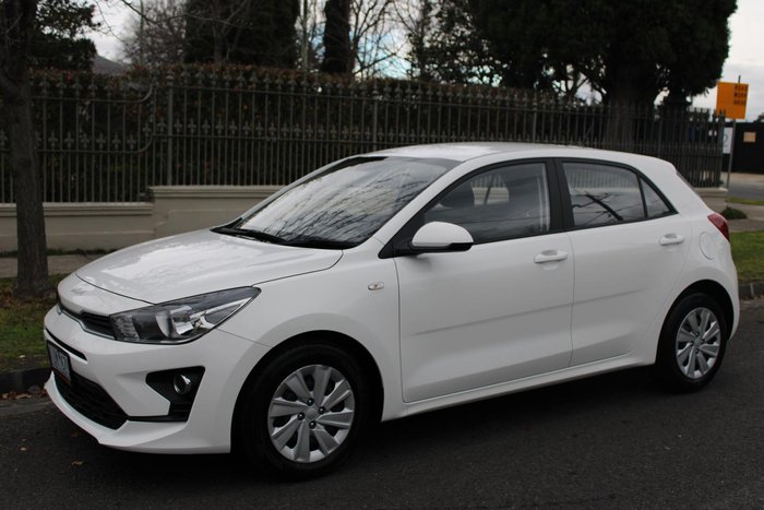 2021 Kia Rio S YB MY22 Clear White