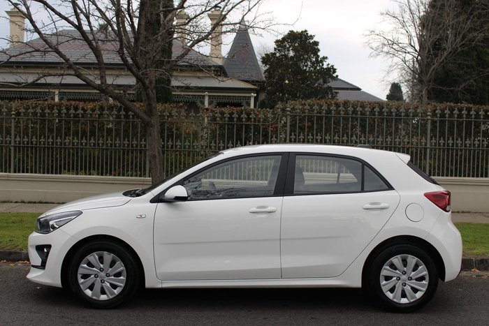 2021 Kia Rio S YB MY22 Clear White