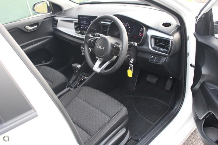 2021 Kia Rio S YB MY22 Clear White