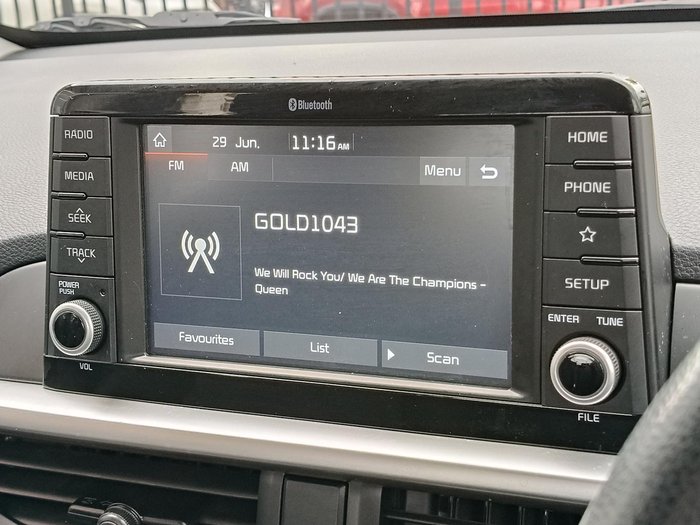 2019 Kia Picanto S JA MY19 Signal Red