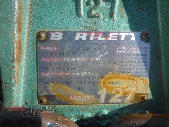 2019 Alltruck Bogie Pig Curtainsider