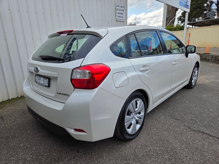 2013 Subaru Impreza 2.0i G4 MY13 WHITE