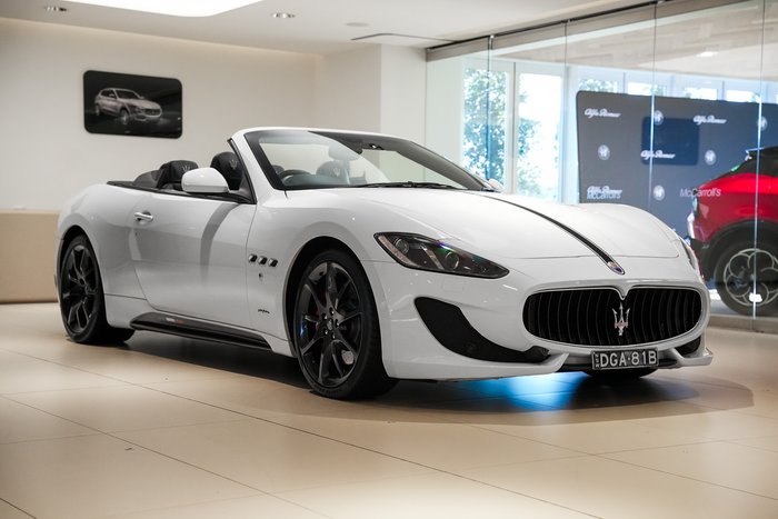 2013 Maserati GranCabrio M145 MY13 WHTE