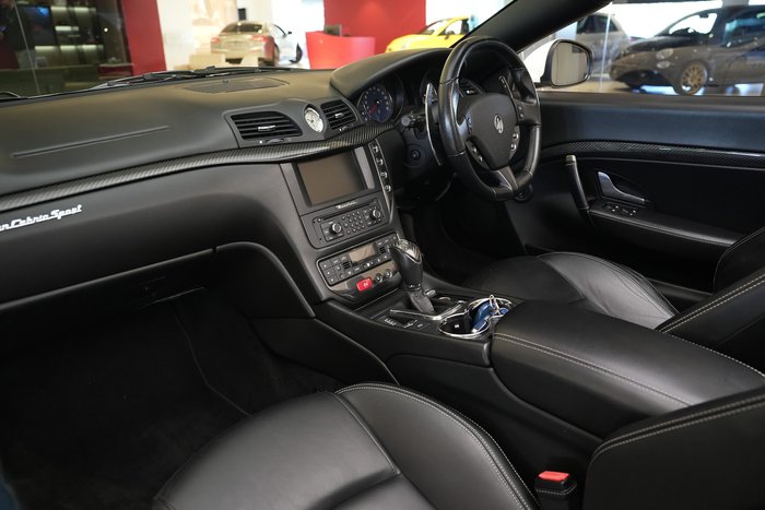 2013 Maserati GranCabrio M145 MY13 WHTE