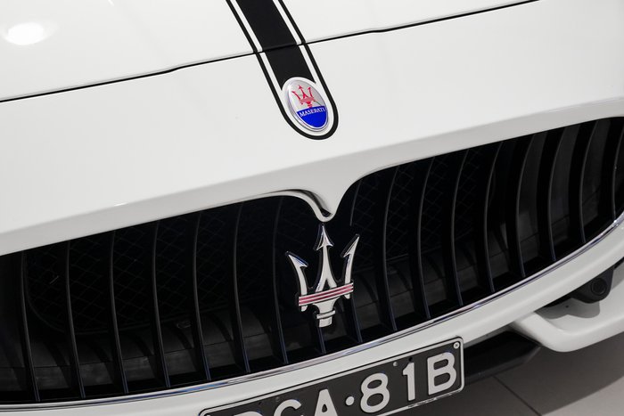 2013 Maserati GranCabrio M145 MY13 WHTE