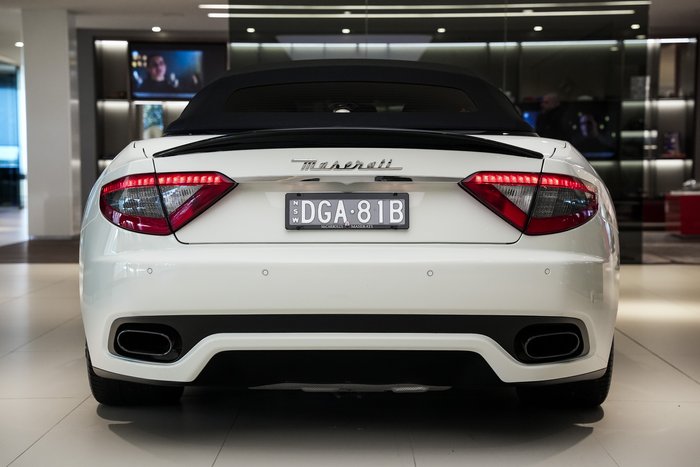 2013 Maserati GranCabrio M145 MY13 WHTE