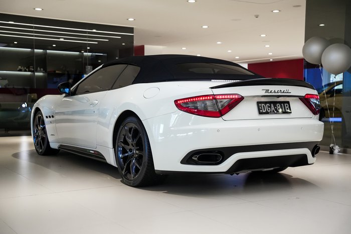 2013 Maserati GranCabrio M145 MY13 WHTE