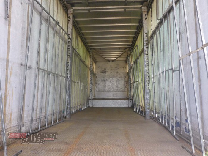 2009 Vawdrey 34 Pallet Dropdeck Curtainsider B Double Set