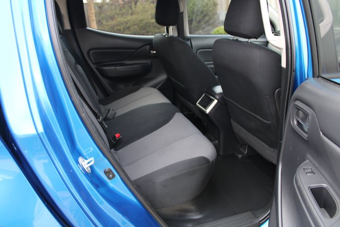 2022 Mitsubishi Triton GLX+ MR MY23 4X4 Dual Range Blue