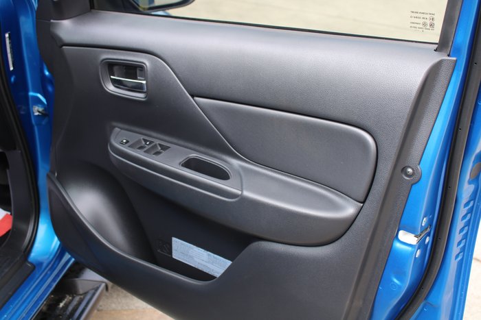 2022 Mitsubishi Triton GLX+ MR MY23 4X4 Dual Range Blue