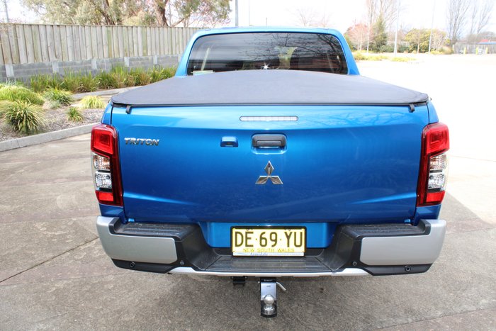 2022 Mitsubishi Triton GLX+ MR MY23 4X4 Dual Range Blue