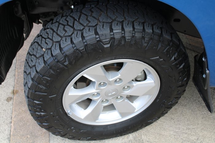 2022 Mitsubishi Triton GLX+ MR MY23 4X4 Dual Range Blue