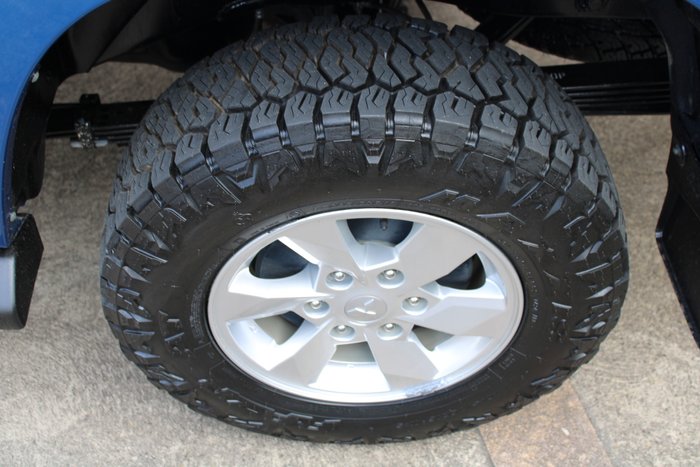 2022 Mitsubishi Triton GLX+ MR MY23 4X4 Dual Range Blue