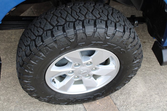 2022 Mitsubishi Triton GLX+ MR MY23 4X4 Dual Range Blue