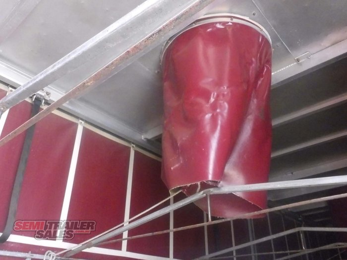 2009 Lusty Tipping Curtainsider B Double Set Grain Chassis Tippers