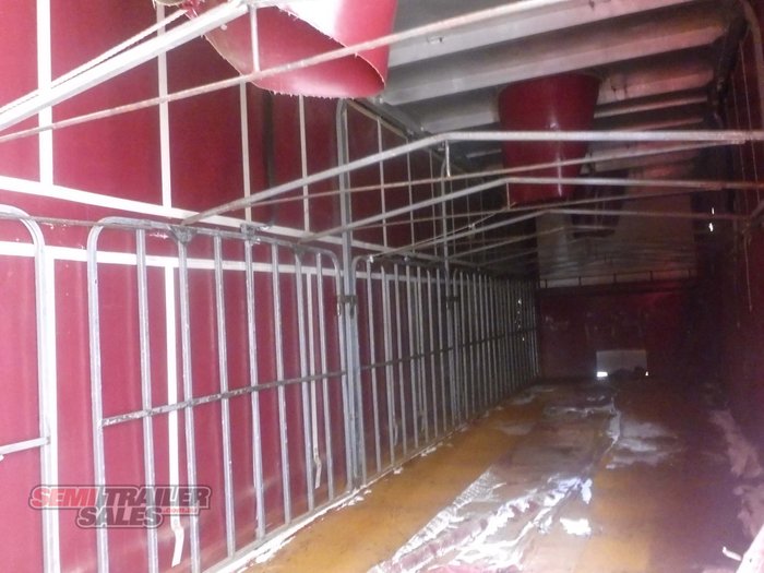 2009 Lusty Tipping Curtainsider B Double Set Grain Chassis Tippers