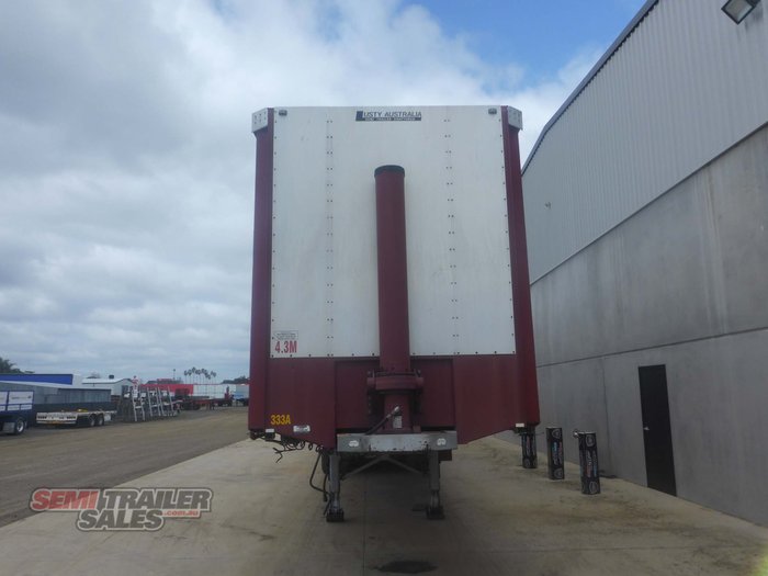 2009 Lusty Tipping Curtainsider B Double Set Grain Chassis Tippers