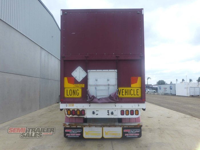 2009 Lusty Tipping Curtainsider B Double Set Grain Chassis Tippers