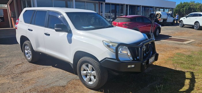 2017 Toyota Landcruiser Prado GX GDJ150R White