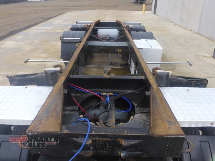 2009 WESE Skip Bin Dog Trailer