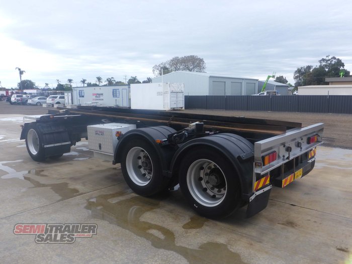 2009 WESE Skip Bin Dog Trailer