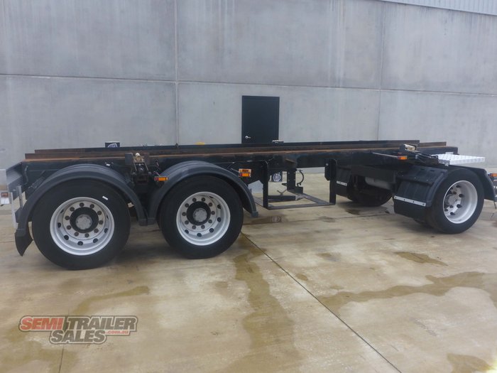 2009 WESE Skip Bin Dog Trailer