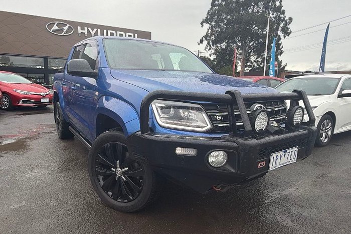 2019 Volkswagen Amarok TDI580 Highline Black