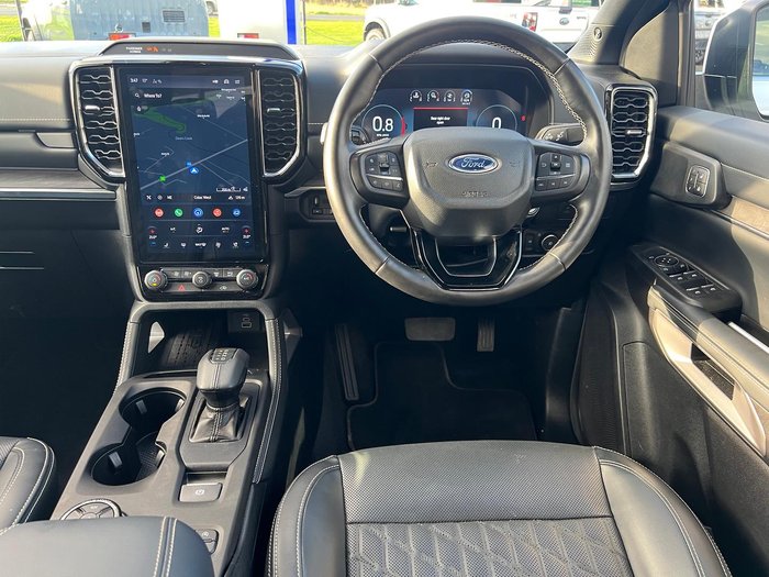 2025 Ford Ranger Platinum MY25.25 4X4 Dual Range Arctic White