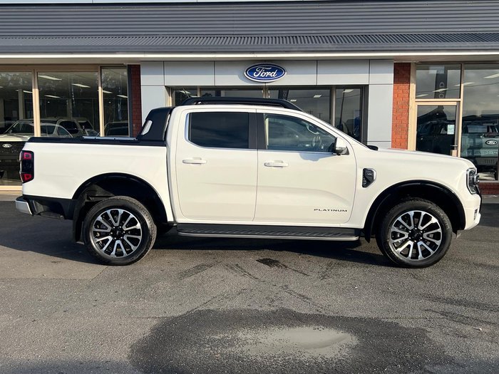 2025 Ford Ranger Platinum MY25.25 4X4 Dual Range Arctic White