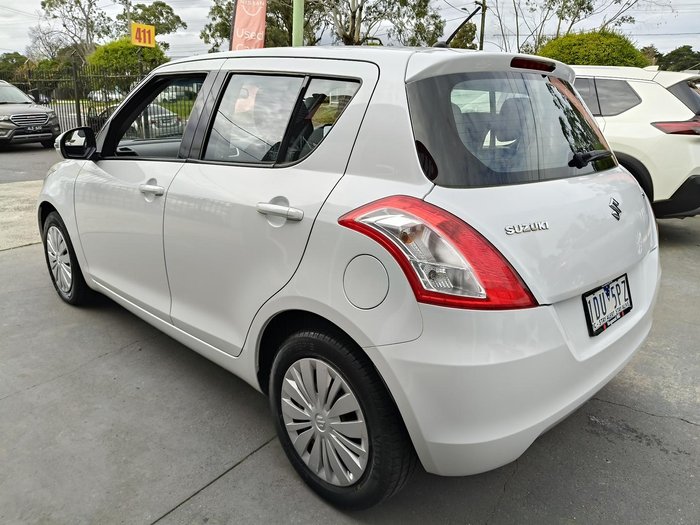 2014 Suzuki Swift GL FZ MY14 Snow White