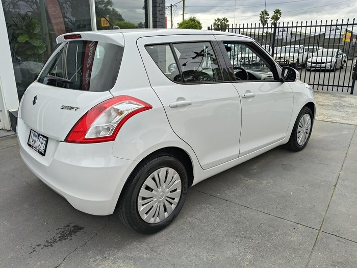 2014 Suzuki Swift GL FZ MY14 Snow White