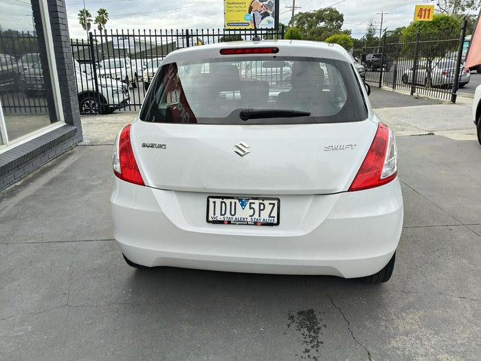 2014 Suzuki Swift GL FZ MY14 Snow White