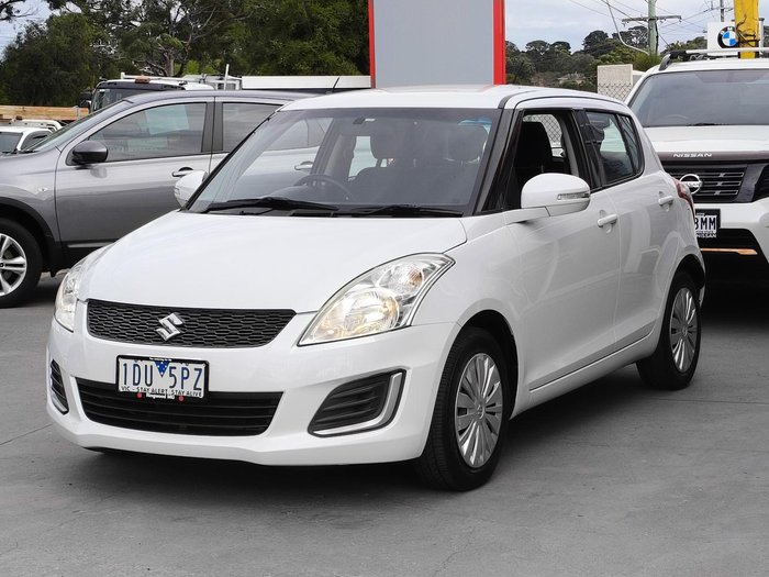 2014 Suzuki Swift GL FZ MY14 Snow White