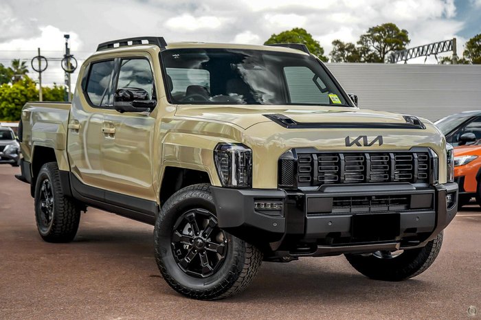 2025 Kia Tasman X-Pro TK MY26 4X4 Dual Range Tan Beige