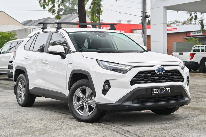 2022 Toyota RAV4 GX AXAH54R 4X4 On Demand Glacier White