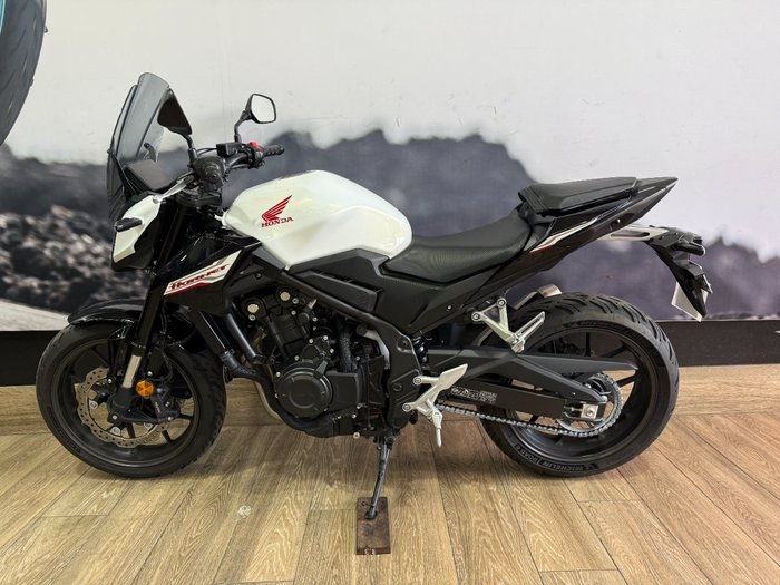 2025 Honda CB500FA (ABS) WHITE