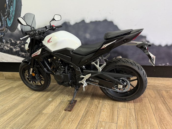 2025 Honda CB500FA (ABS) WHITE